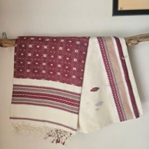 Tussar Cotton Saree – Kumkum