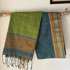Cotton Jamdani Saree – Haritima