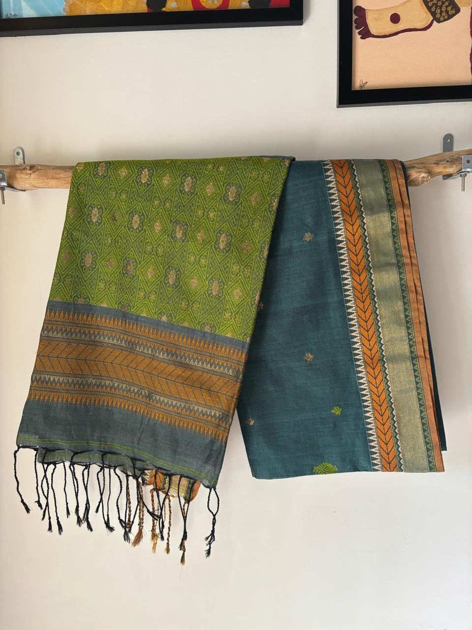 Cotton Jamdani Saree – Haritima