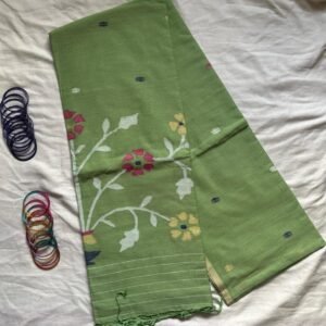 Cotton Needle Jamdani Saree – Shyamal