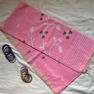 Cotton Needle Jamdani Saree – Laboni