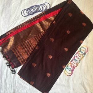 Mercerized Cotton Saree – Tamras