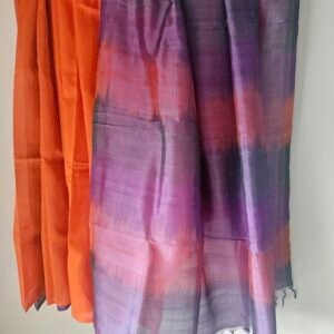 Mangalagiri Cotton Ikat Saree – Aabha Kesari